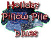 Holiday Pillows Blue