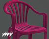 Plastic Chair Pink