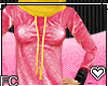 FC/Crazy hoodie*Pink&Y.