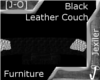 [J-O]Dark Leather Couch