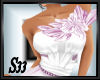 S33 White N Pink Dress