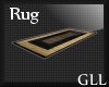 GLL Gold Black Key Rug