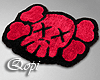 Crimson Kaws Rugs