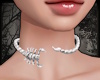 +Scorpion Collar- silver