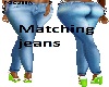 Matching Jeans Blue