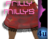 4u Frilly Milly Red Skul