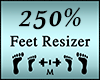 Foot Shoe Scaler 250%