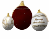 santa ornaments w pose