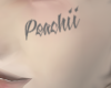 "Peachii" Face Tattoo