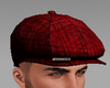 Punky Red Flat Cap