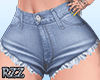Short denim e
