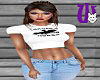 Cples Cowboy Tee F white