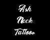 Ash Neck Tattoo Male