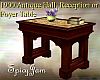 Antique Foyer Table