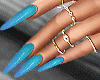 JE Light Blue Nails