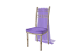 Lavender Wedding Chair