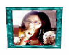 Picture Frame Girl Teal