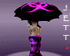 Toxic Pink Umbrella
