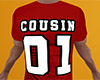 Cousin 01 Shirt Red (M)