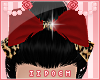 ☆Kids red leo Bow
