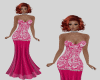 Lace Pink Gown