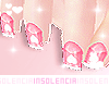𝒾𝓈 Pink Cute Nails