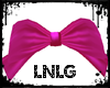 L:Head Bow-HPink