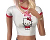 Cute Hello Kitty Crop T