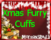 Mr Xmas Furry Cuffs