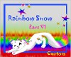 Rainbow snow ears