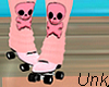 Unks Kids Pink Skates