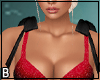 Retro Red Black Dress