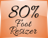 Foot Scaler 80% (F)