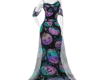 Iridescent Skull Gown