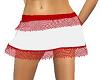 Cowgirl Skirt Red White