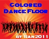 Colored Dance Floor