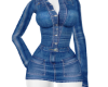 Blue Denim Dress