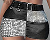 Diamond Leather Skirt RL