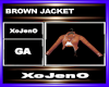BROWN JACKET