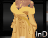 IN} Elora Gold/Fur Coat