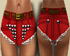 Kylie Shorts (Red:Bm)