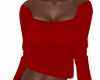 E* Sweater -red