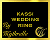 KASSI WEDDING RING