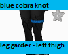 CobraKnot Blue LegBand