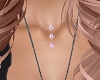 Mid Chest piercing Pink