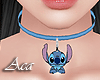 Stitch Blue Choker