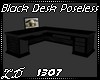 Black Desk Poseless