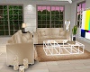 VK🌋 Golden Sofa Set