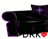 -Drk- Black Purple Couch