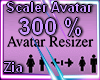 Scaler Avatar *F 300%
